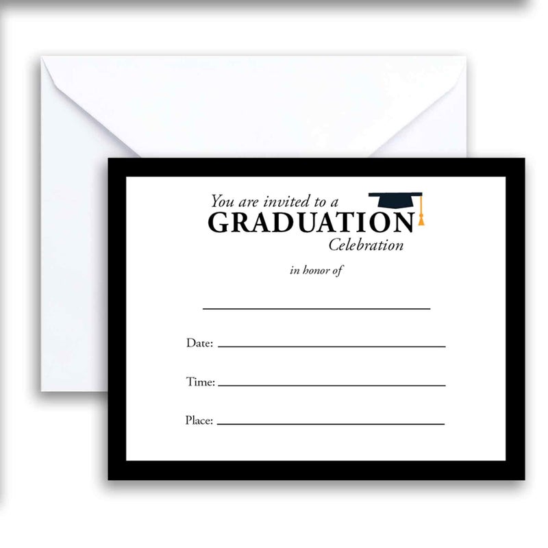 Paper Frenzy Graduation Celebration Cards - Pack of 25